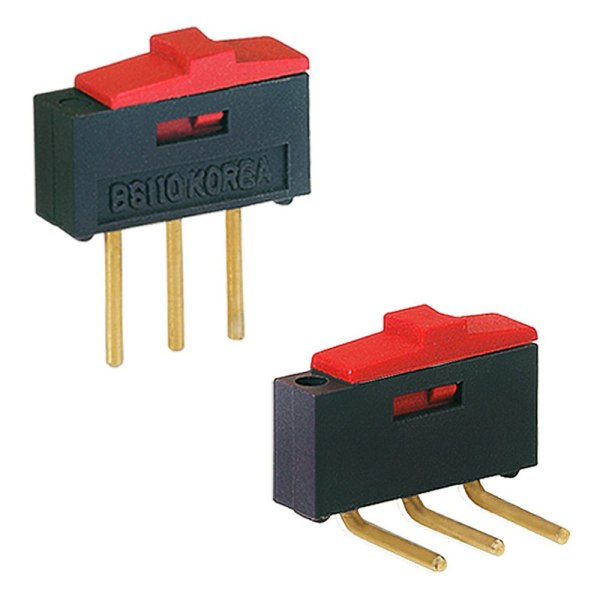 5 STK Slide Switch Vippebryter BSI-10 BSI-10 BSI-10