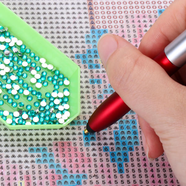Point Drill Pen Diamond Painting Pen BLÅ Blue