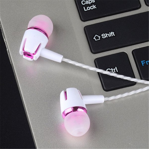 In-Ear-nappikuulokkeet Luminous Earbuds HiFi-kuulokkeet blue