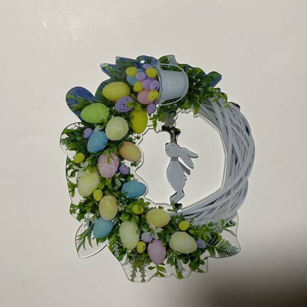 Påskkransar Rabbit Garland 3 3