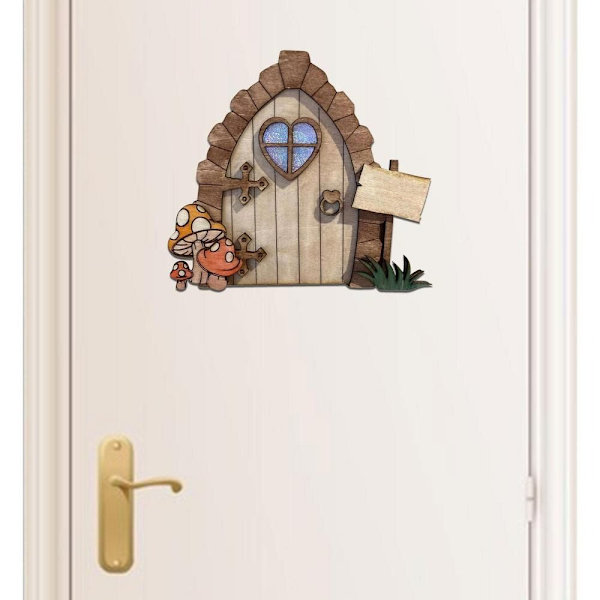 Fairy Tale Port Dørdekoration Håndværkspynt B B B