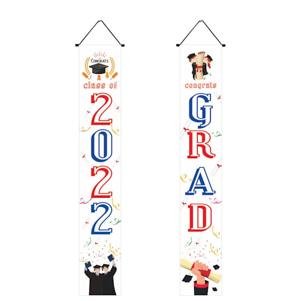 Gratulerer Grad Banner Garland Flag 4 4