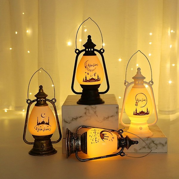 LED Lantern Wind Lights LED Lantern GULD gold