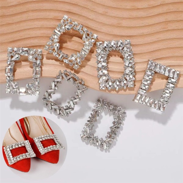 1 par Shoe Clips Charm Spänne 5 5 5