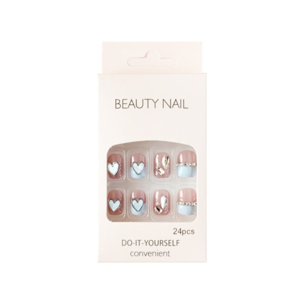 24stk False Nails Short Square X005 X005 X005