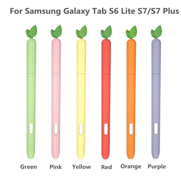 Silikone Pen Etui Blyant Beskyttende GREEN GALAXY TAB S7 GALAXY Green Galaxy Tab s7-Galaxy Tab s7