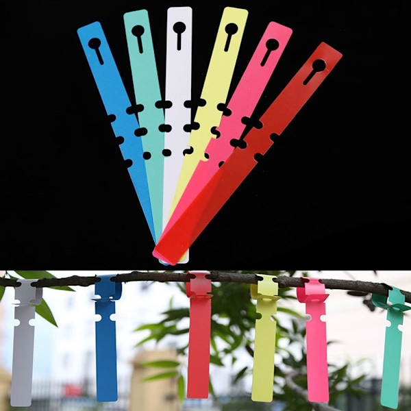 Taimitarrat Ripustettava etiketti VIHREÄ 100KPL/ SET 100KPL/ SET green 100pcs/set-100pcs/set