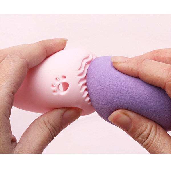Powder Puff Blender CASE purple