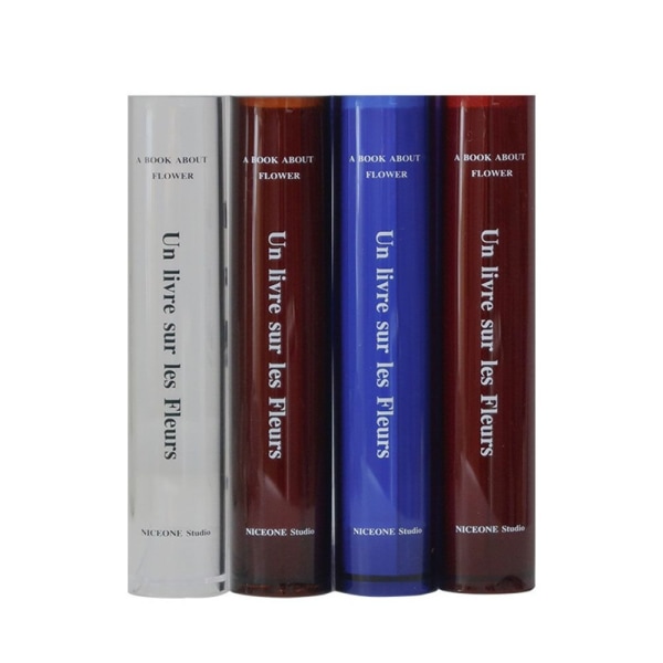 Nya Clear Book Vas Bokvaser TRANSPARENT&SVART Transparent&Black