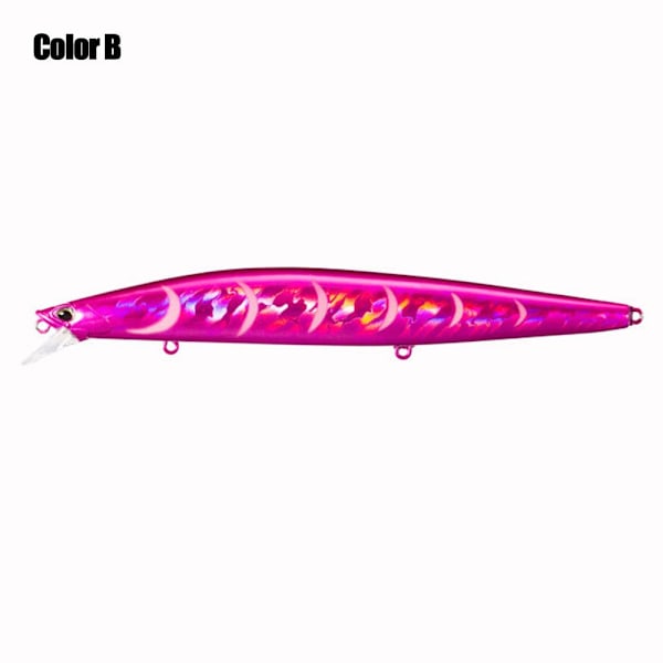 Uppoavat Minnow Baits -kalakoukut VÄRI B VÄRI B Color B