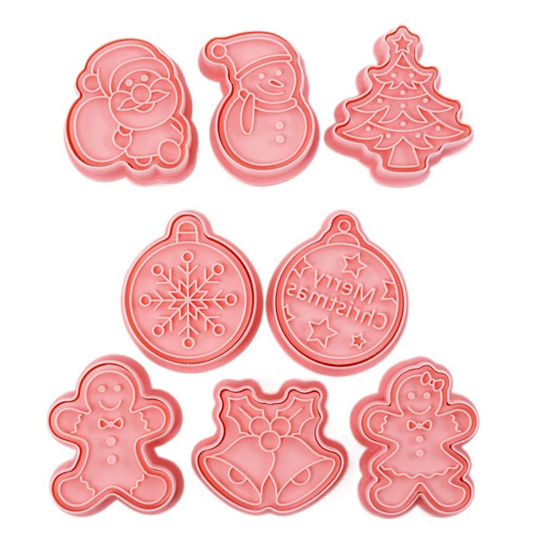 8 kpl / set Mold 3D- mould