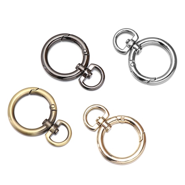 Fjeder O-Ring Spænder Karabinhage Punge Håndtasker BRONZE 19MM Bronze 19mm