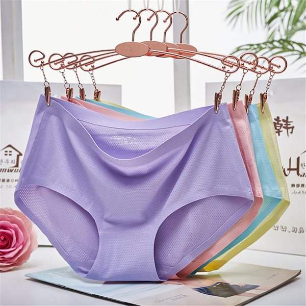 Hengittävät alusvaatteet Mesh Hipster-housut PURPLE L purple L