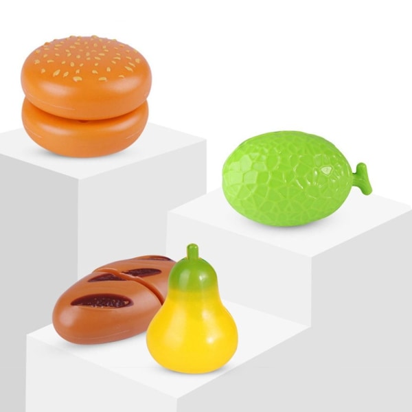 25st/35st Skär frukt Set Leksaker Matleksak 25st 25pcs