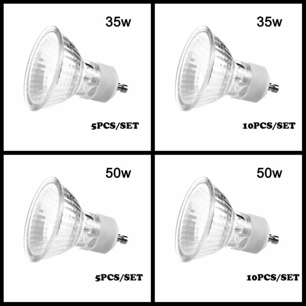 5/10ST Halogenljusbelysningsrör 35W PACK OM 5ST 35wPack of 5PCS