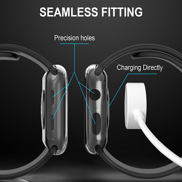 Til Apple Watch Case Protector Case SORT 42MM 42MM black 42mm-42mm