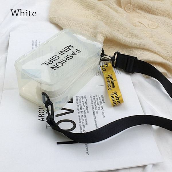 Axelremsväska Crossbody-väska VIT white