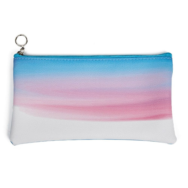 Gradient Color Kosmetisk Veske Makeup Pouch BLÅ blue