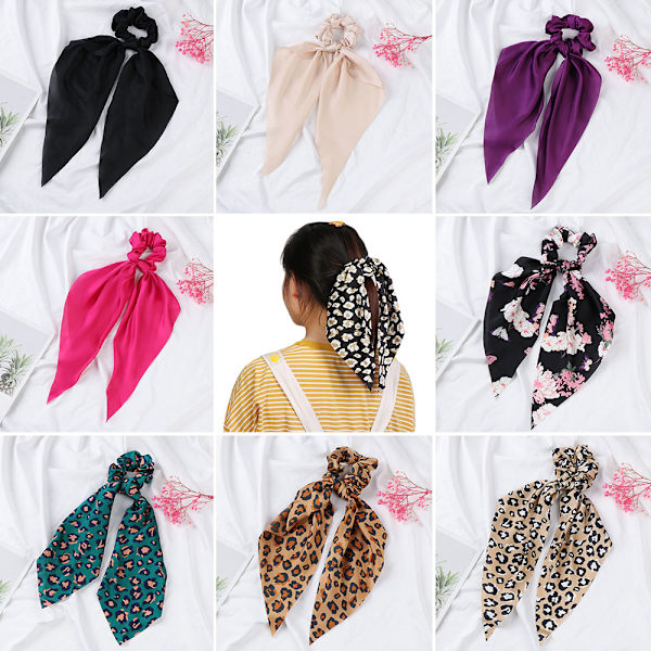 Ponytail Scarf Bow 08 08 08