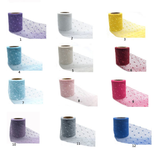Netgarnrulle Organza Gaze 5 5 5