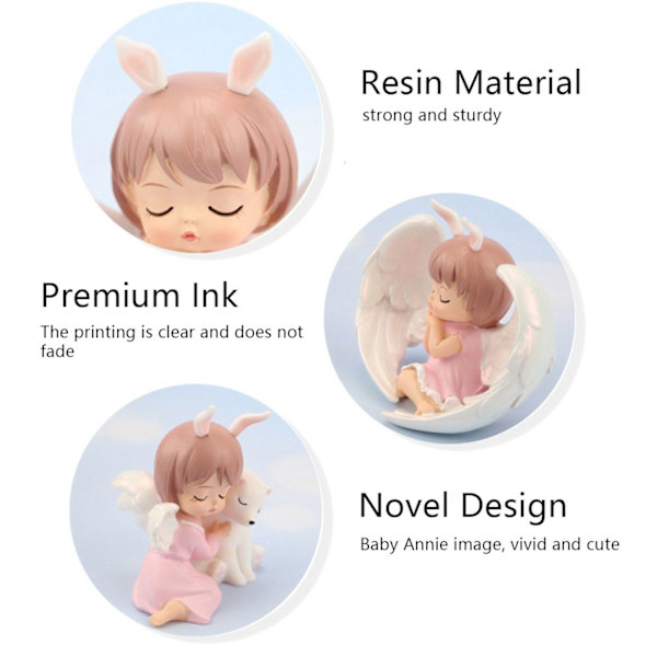 Angel Annie Ornament Cake Topper 6B 6B 6B