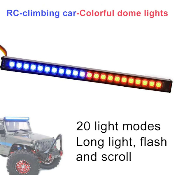 Farge Taklampe RC Truck Light LED-lys 1pcs