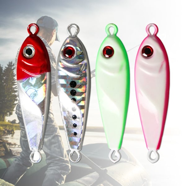 Metallikalastusviehe ilman koukkua Jig Bait 04 04 04