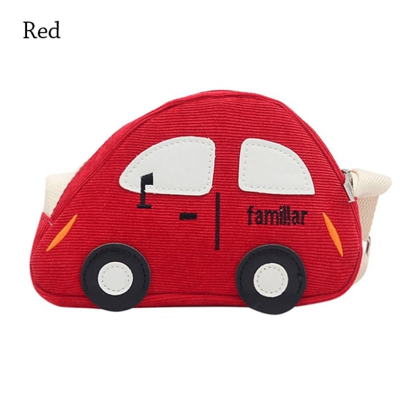 Cartoon Car Bag Crossbody Bag RÖD red