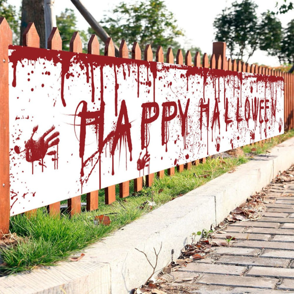 Halloween Banner Bakteppe Dekor