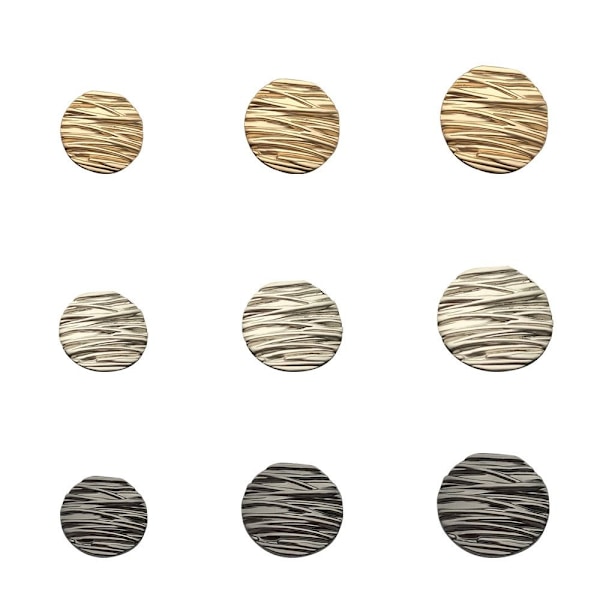 Tøj Knapper Skjorte Knapper SORT 18MM black 18MM