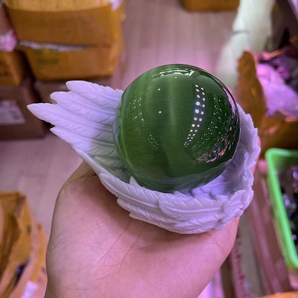 Feather Wing Kugleholder Krystalkuglebase D D D
