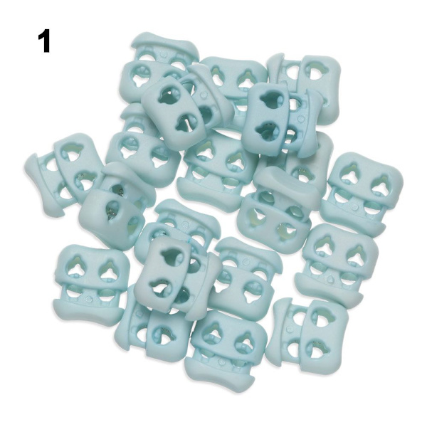 20 kpl Stoppper Cord Lock Bean Toggle Clip vaatteet kengännauha