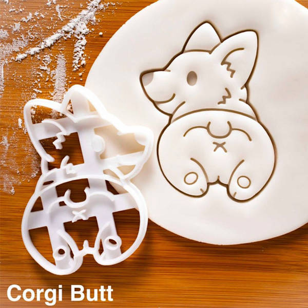 3 kpl Cookie Embosser Mold Biscuit Mold -sarjakuva Happy Sleep