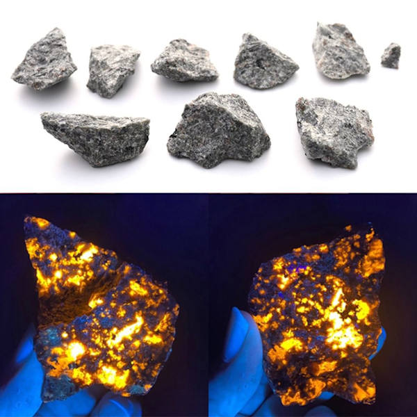 100 g Naturlig Flammesten Mineralprøver 3CM-5CM 3CM-5CM 3cm-5cm
