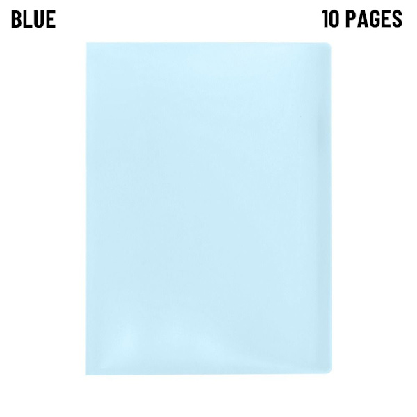 A4 Näytä kirjakansio SININEN 10 SIVUA 10 SIVUA blue 10 pages-10 pages