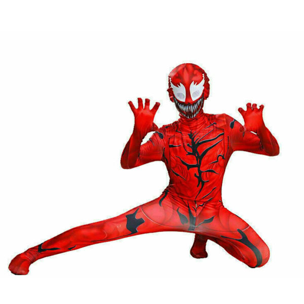 Venom: Let There Be Carnage Cosplay RED 150 FOR BØRN red 150 for Kids