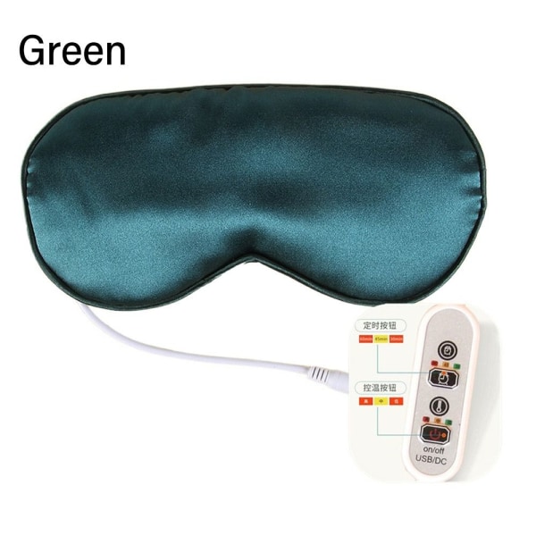 Ögonmask USB Uppvärmd GRÖN Green