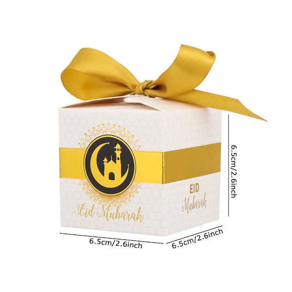 5/10 stk Eid Mubarak slikæske B-10STK B-10STK B-10pcs