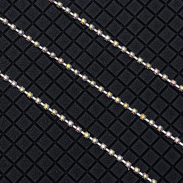 Rhinestone Body Chain Crystal Midjekedja MULTICOLOR multicolor