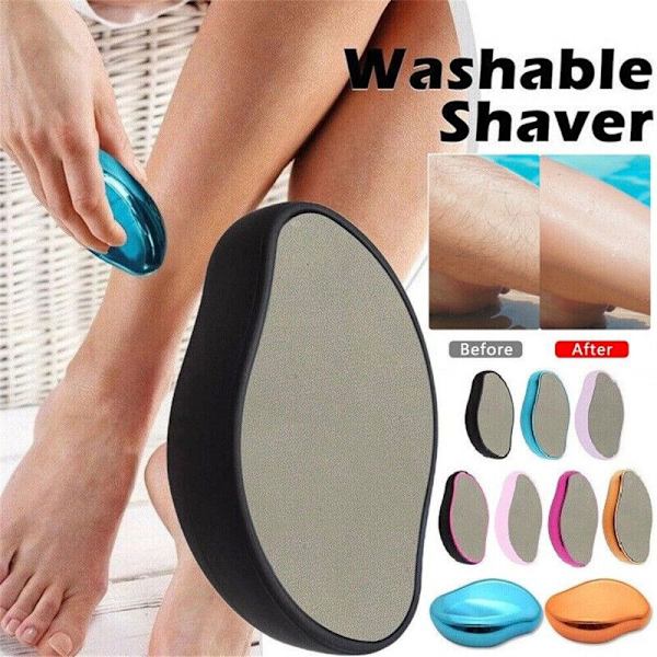 Karvanpoisto Epilaattorit Arm Legs Eraser MUSTA-PUNAINEN black-red