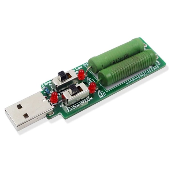 USB Resistor DC Electronic Load Aging Discharge Loader