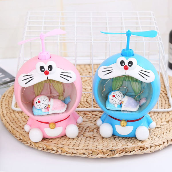Doraemon LED Star Night Light Jingle Cat Lights PINK A A pink A-A