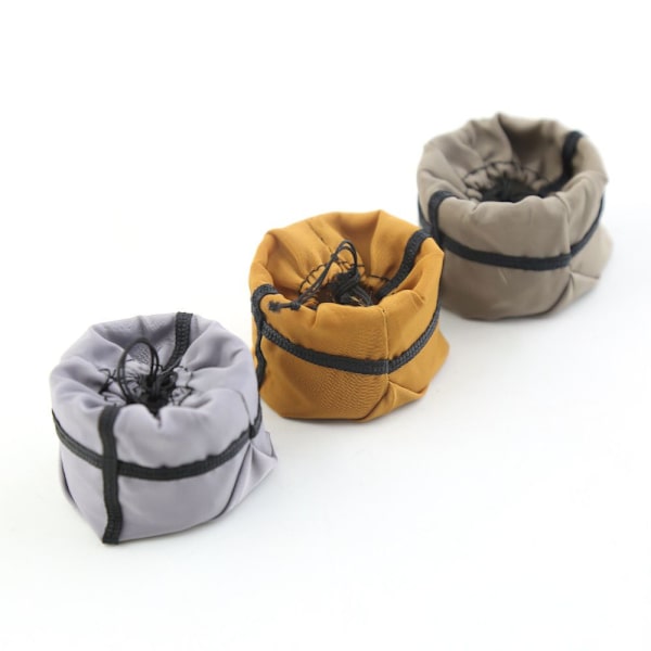 Mini Opbevaringspose Grydelåg Taske GRÅ grey