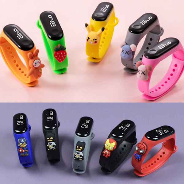 LED-ur elektronisk armbånd 06 06 06