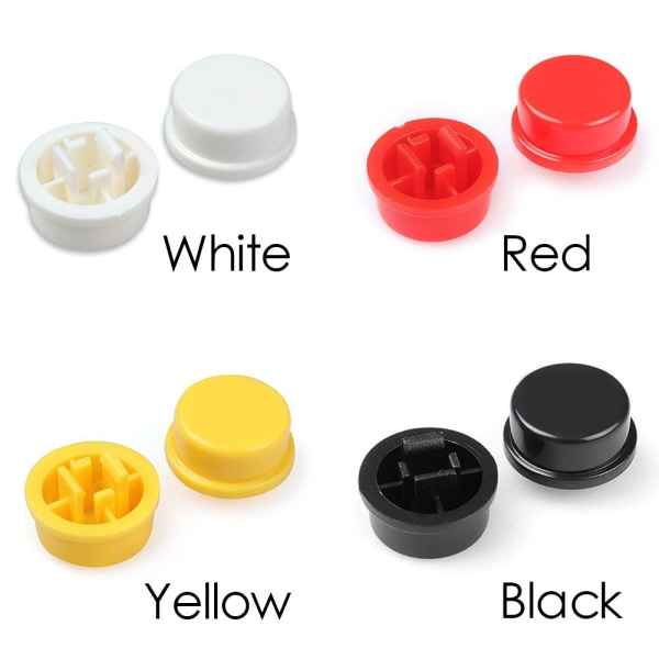 100 STK A24 Keycap Knap Switch Cap GUL 100 STK 100 STK Yellow 100PCS-100PCS