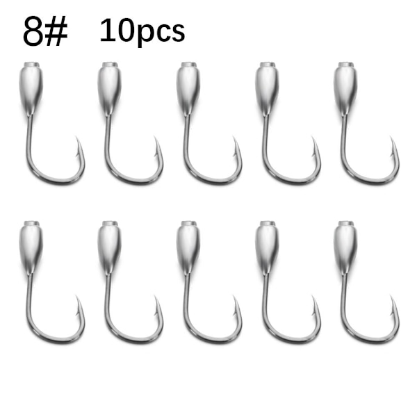 10st blyhuvudkrok välvd krok 8# 8# 8#