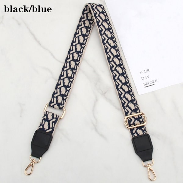 Handväska Straps Axelremsväska Straps SVART/BLÅ SVART/BLÅ black/blue