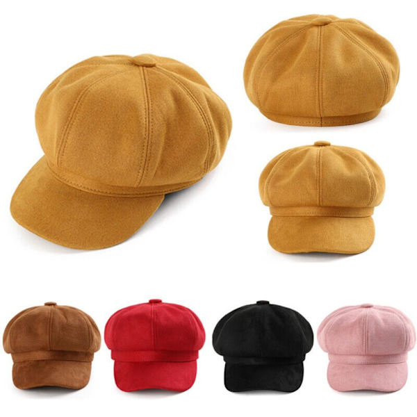 Baskerhat Bagerkasket SORT Black