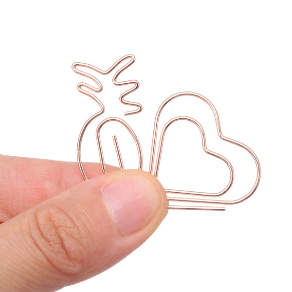 10 stk. Papirclips Binder Clips 2 2