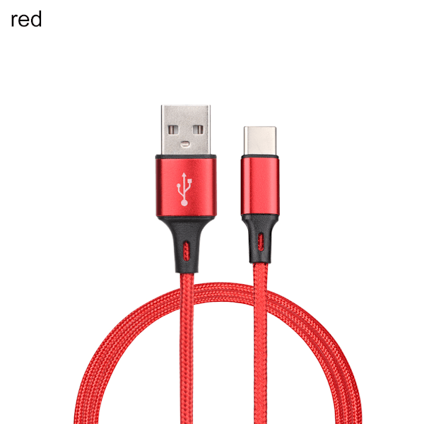 USB Type C Kabel Hurtiglader SØLV 1M silver 1M
